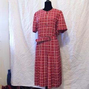 Women's Red/White Dress